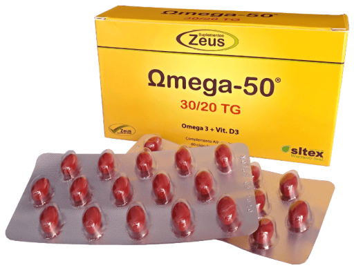 Omega-50 30/20 Tg 120 C&aacute;psulas