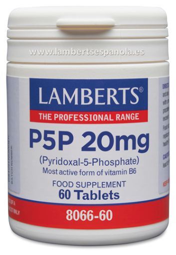 Lamberts Piridoxal 5 Fosfato 60 C&aacute;psulas