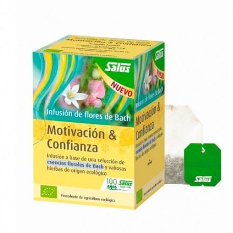 Salus-Haus Infusi&oacute;n Flores Motivaci&oacute;n & Confianza 15 Sobres