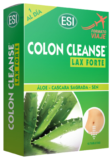Laboratorios ESI Colon Cleanse Lax Forte Viaje 15 C&aacute;psulas