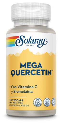 Solaray Small Mega Quercitin 30 Capsules