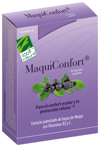 100% Natural Maquiconfo 30 C&aacute;psulas