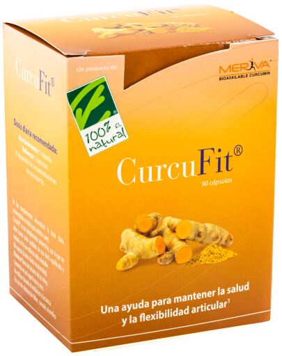 100% Natural Curcufit 90 C&aacute;psulas