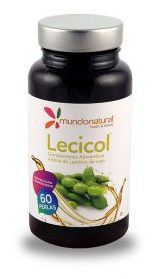 Mundo Natural Lecicol 60 C&aacute;psulas
