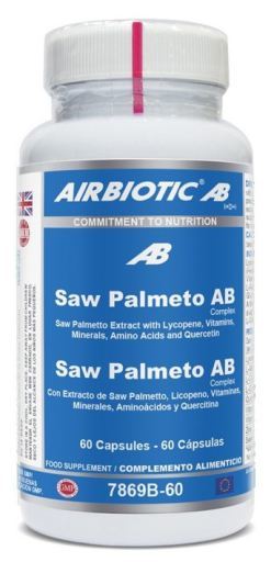 Airbiotic Saw Palmeto AB Complex 60 C&aacute;psulas