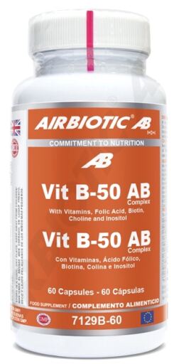 Vit B-50 Ab Complex 60 C&aacute;psulas
