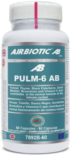 Airbiotic Pulm6 60 C&aacute;psulas