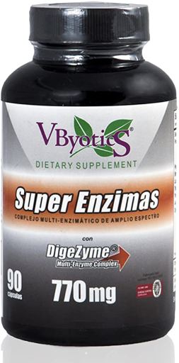 Vbyotics Super Enzymes 90 Capsules