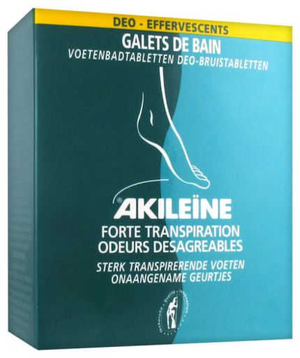 Akile&iuml;ne Effervescent Bath Deodorant Tablets 7 x 12 gr