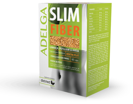 Dietmed Adelgaslim Fiber 60 Capsules