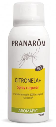 Pranarom Aromapic Spray Corporal Citronela+ 75 ml