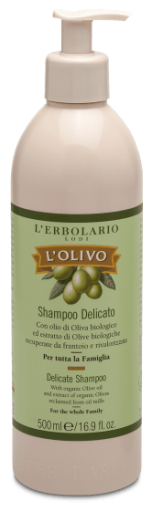 L'Erbolario Delicate Olive Shampoo 500 ml