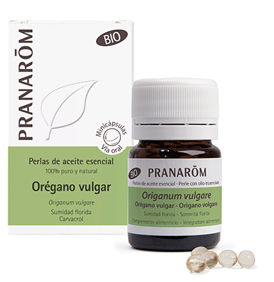 Pranarom Aceite Esencial Or&eacute;gano Vulgar 60 Minic&aacute;psulas