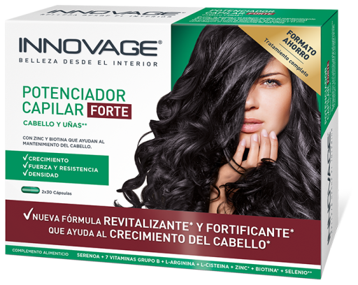 Innovage Potenciador Capilar Forte 2x30 C&aacute;psulas