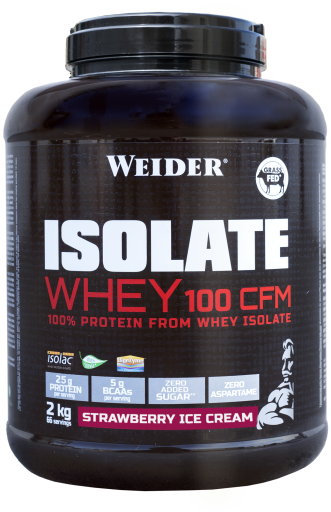 Weider Isolate Whey 100 CFM fresa 2 Kg