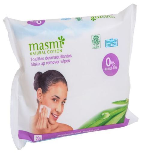 Masmi Makeup Remover Wipes 20 units