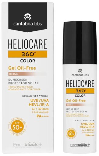 Heliocare 360 Color Gel Oil-Free SPF 50+ 50 ml