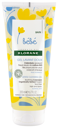 Klorane Gel Limpiador Suave para Beb&eacute; 200 ml