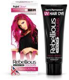 Rebellious Uv Reactive Tinte Neon Semipermanente 70 ml Rebellious Uv Reactive Tinte Neon Semipermanente 70 ml