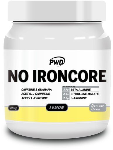 PWD Nutrition N.O. Ironcore Lim&oacute;n 480 gr