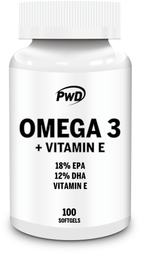 PWD Nutrition Omega 3 + Vitamina E 90 perlas