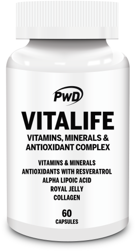 PWD Nutrition Vitalife 60 c&aacute;psulas