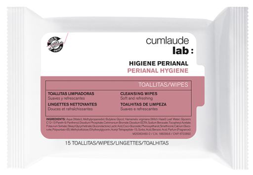 Cumlaude Lab Perianal Wipes