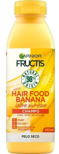 Fructis Fructis Hair Food Banana Champ&uacute; Capilar 350 ml