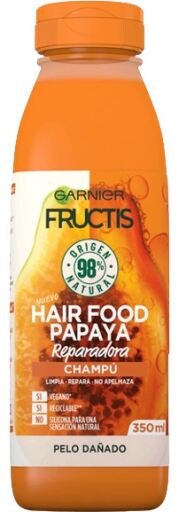 Fructis Fructis Hair Food Papaya Acondicionador Reparador 350 ml