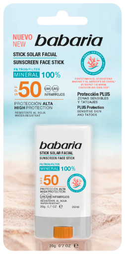 Babaria Stick Facial Solar SPF50 20 gr