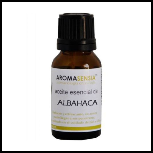 Aromasensia Aceite Esencial de Albahaca