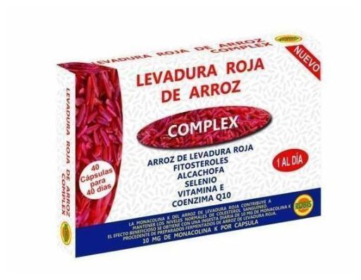Robis Levadura Roja de Arroz 40 capsulas