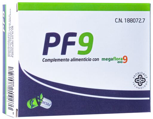 Besibz PF9 with Megaflora 60 Capsules