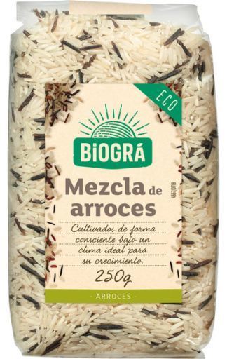 Biogra Mezcla de Arroces Salvajes 250 gr