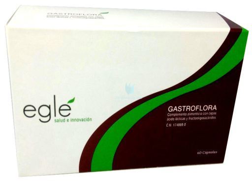 Egl&eacute; Gastroflora 60 c&aacute;psulas