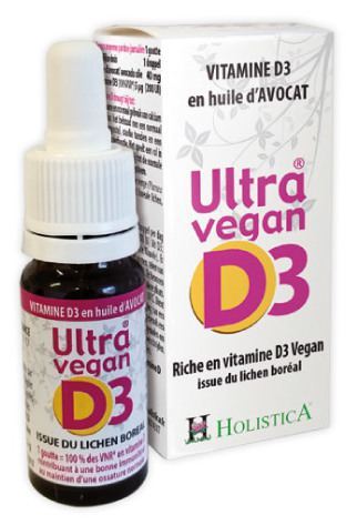 Hol&iacute;stica Ultra Vegan D3 Gotas 8 ml