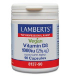 Vegan Vitamina D3 1000 Ui 90 C&aacute;psulas