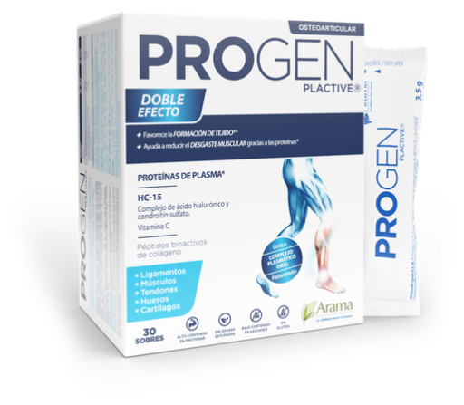 Arama Natural Progen Plactive Doble Efecto 30 Sobres