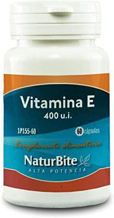 Naturbite Vitamin E 400 Ui Natural 60 tablets