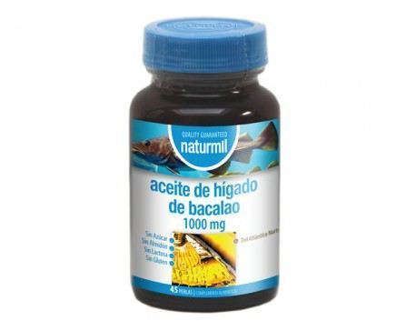 Naturmil Aceite Higado de Bacalao 1000 Mg 45 Capsulas