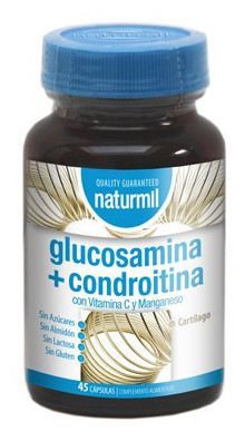 Naturmil Glucosamine + Chondroitin 45 Capsules