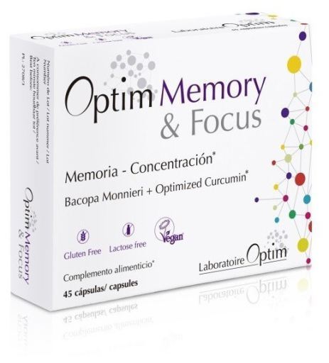 Laboratoire Optim Memory & Focus 45 c&aacute;psulas