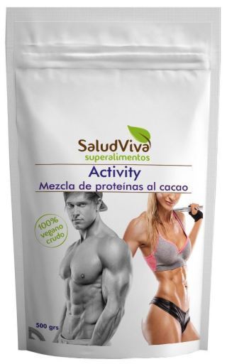 Salud Viva Activity Mezcla de Proteinas Cacao 500 gr