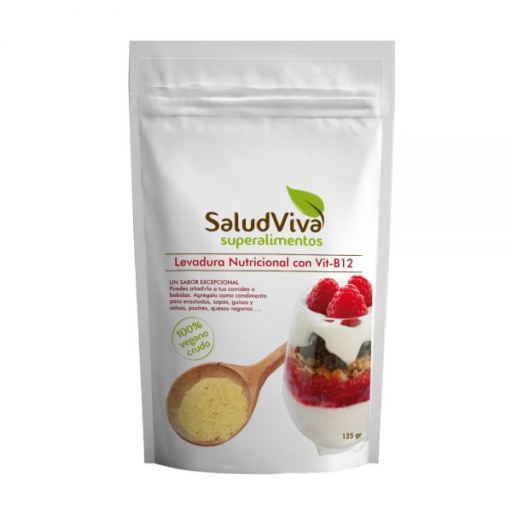 Salud Viva Nutritional Yeast B12 125 gr