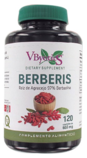 Berberis 120 c&aacute;psulas