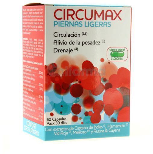 Vaminter Circumax Piernas ligeras 60 c&aacute;psulas