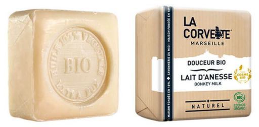 La Corvette Jab&oacute;n Pastilla Leche de Burra Bio 100 gr