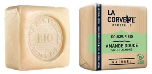 La Corvette Jab&oacute;n Pastilla Almendras Dulces 100 gr