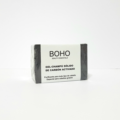 Boho Green Make-Up Gel Champu Solido carbon activo 60 gr