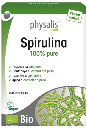 Physalis Spirulina Bio 200 tablets